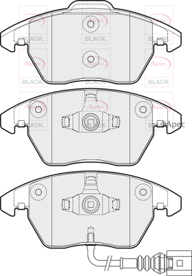 Apec Black PAD1731B