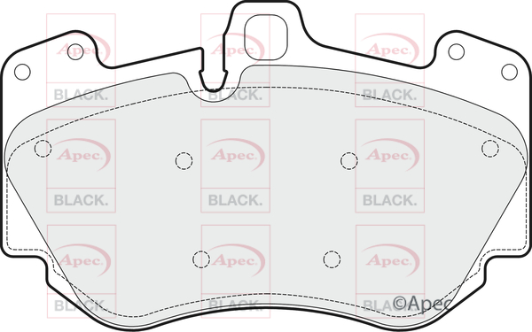 Apec Black PAD1647B