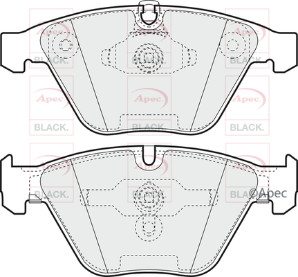 Apec Black PAD1263B