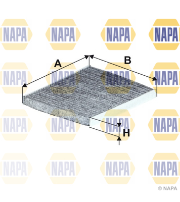 NAPA Pollen / Cabin Filter NFC4326 [PM2370648]