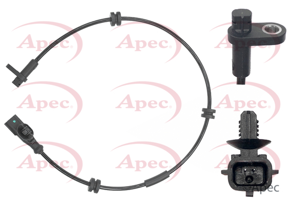 Apec ABS Sensor Rear Left or Right ABS1679 [PM2358433]