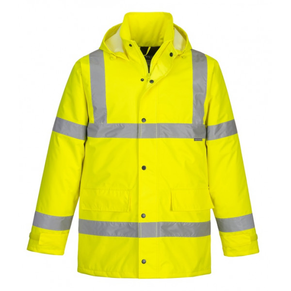 Portwest W7460YERM AAG HIVIS YELLOW JACKET MEDIUM