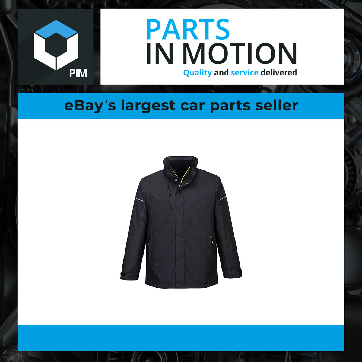 Portwest Pw3 Winter Jacket 2xl PW362BKRXXL [PM2356388]