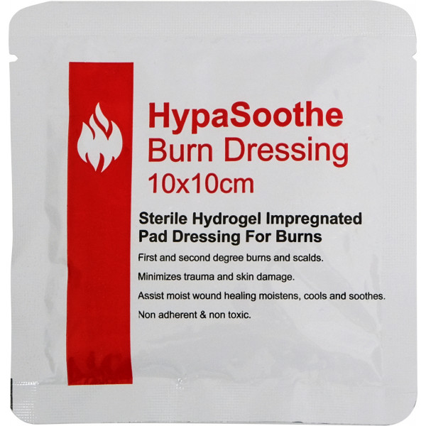 Safety First Aid D8160 Hypasoothe Burn Dressing 10x10