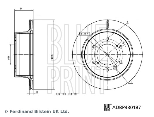 Blue Print ADBP430187