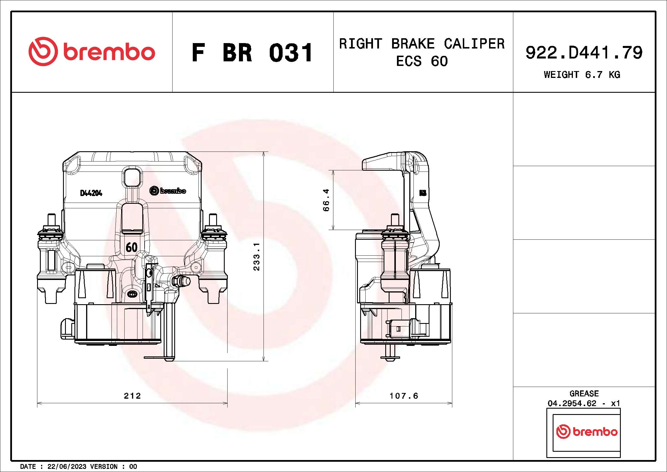 Brembo FBR031