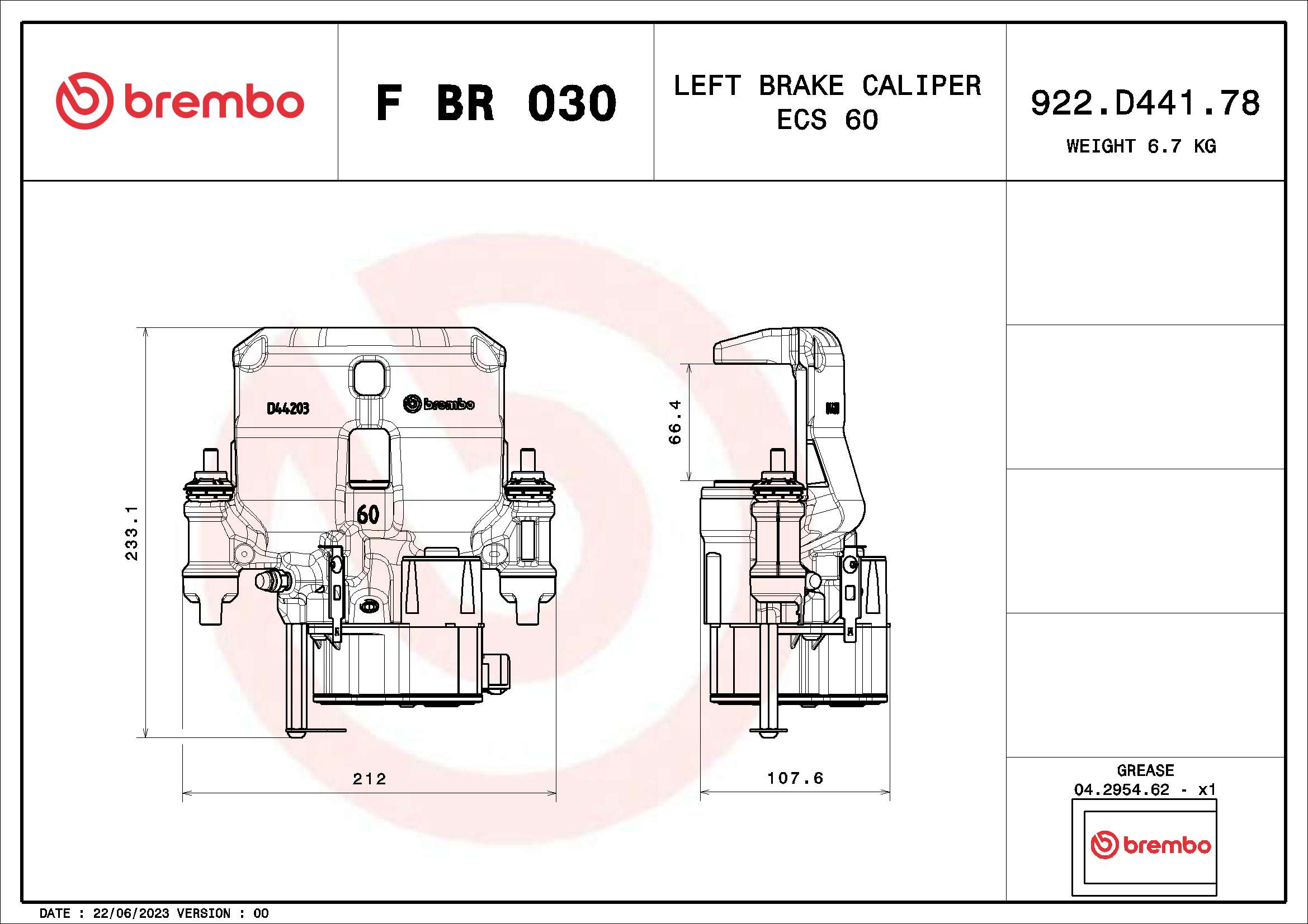 Brembo FBR030