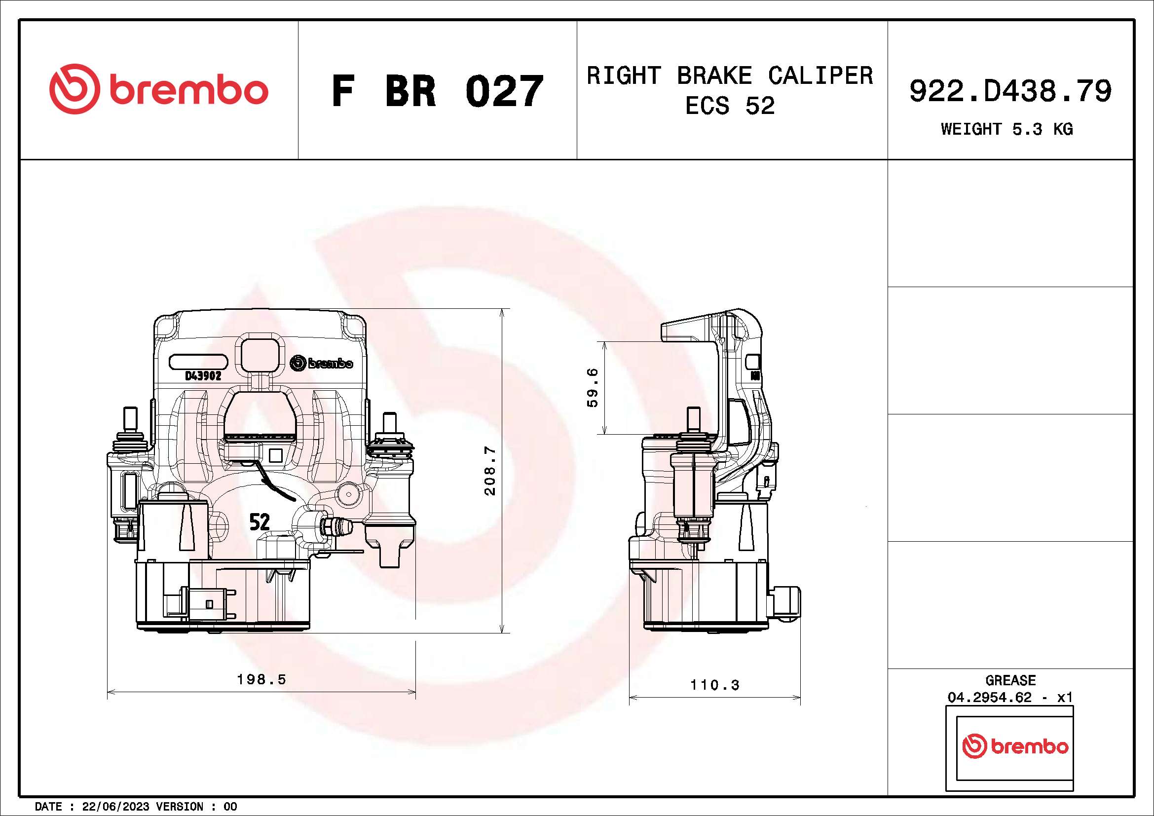 Brembo FBR027