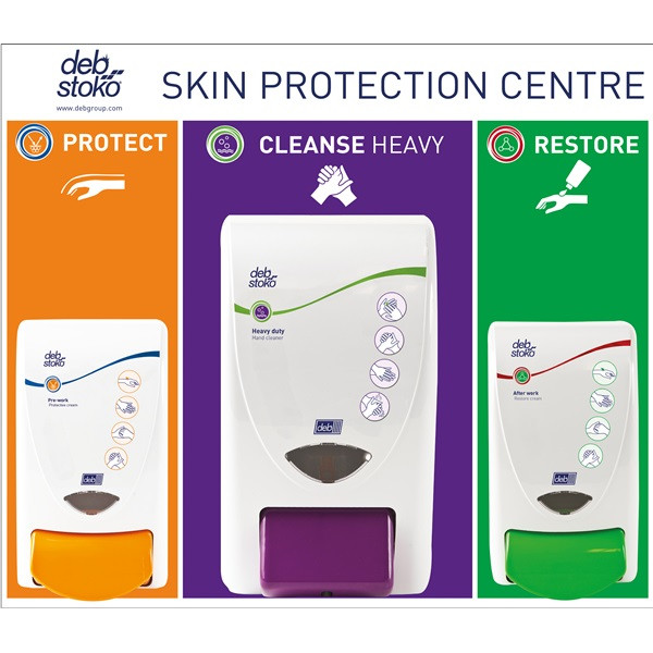 Deb SSCSML1EN 3 Step Skin Safety Centre Small