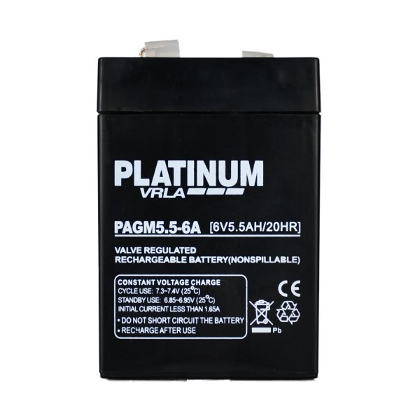 Platinum PAGM5.5-6A 1yr Vrla Series