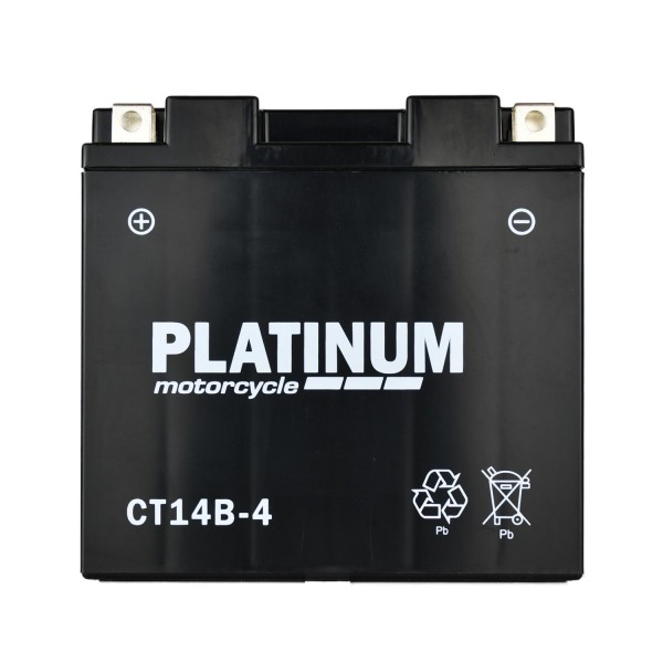 Platinum CT14B-4 AGM Motorcycle Battery