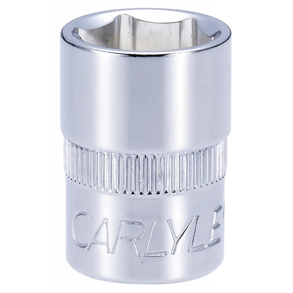 Carlyle S38014M 3/8dr 14mm 6pt Chrome Socket