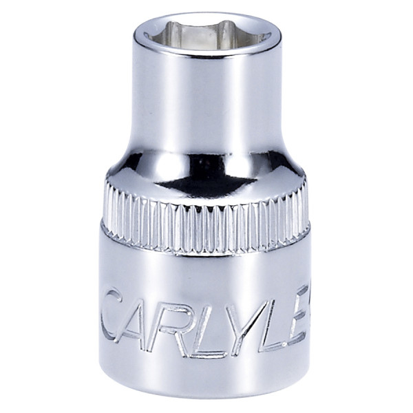 Carlyle S38008M 3/8dr 8mm 6pt Chrome Socket