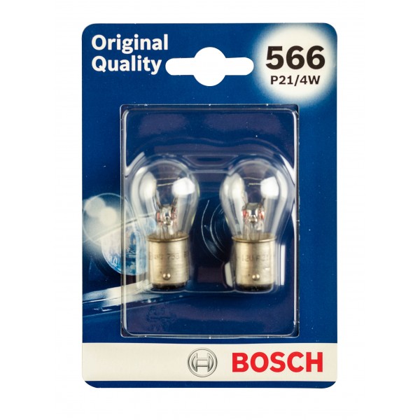 Bosch 1987301607 Orig P21/4w 12v 21/4w Baz15d(X2)