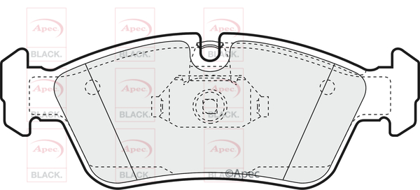 Apec Black PAD1061B