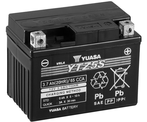 Yuasa YTZ5S AGM Motorcycle Battery