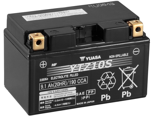 Yuasa YTZ10S AGM Motorcycle Battery