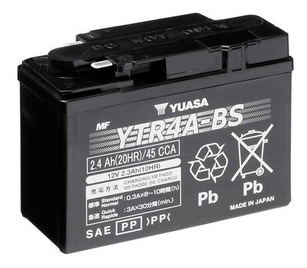 Yuasa YTR4A-BS AGM Motorcycle Battery