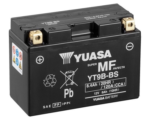 Yuasa YT9B-BS AGM Motorcycle Battery