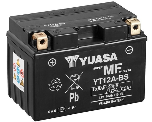 Yuasa YT12A-BS AGM Motorcycle Battery