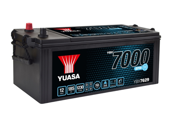 Yuasa YBX7629 EFB Commercial Battery