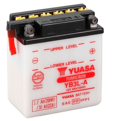 Yuasa YB3L-A Motorcycle Battery