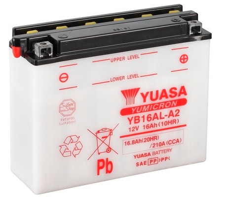 Yuasa YB16AL-A2 Motorcycle Battery