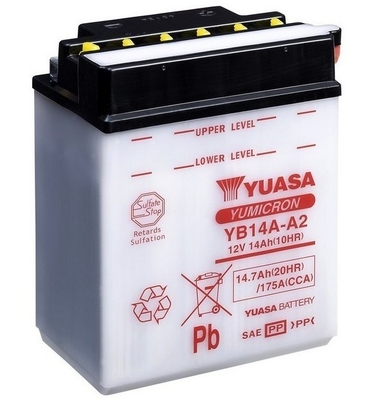 Yuasa YB14A-A2 Motorcycle Battery