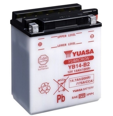 Yuasa YB14-B2 Motorcycle Battery