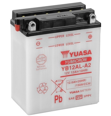 Yuasa YB12AL-A2 Motorcycle Battery