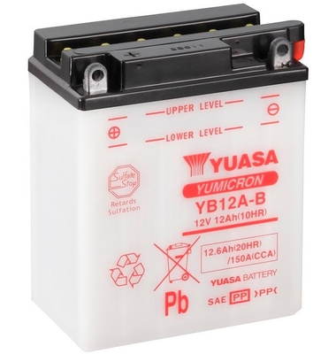 Yuasa YB12A-B Motorcycle Battery