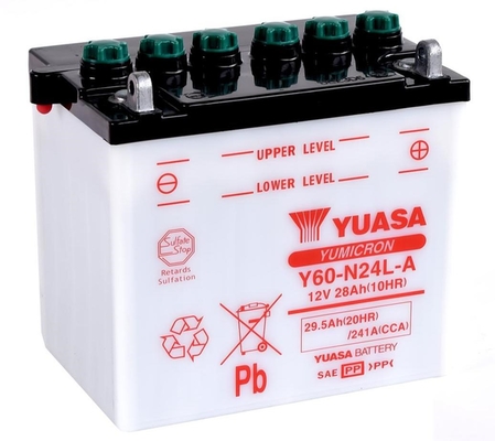 Yuasa Y60-N24L-A Motorcycle Battery