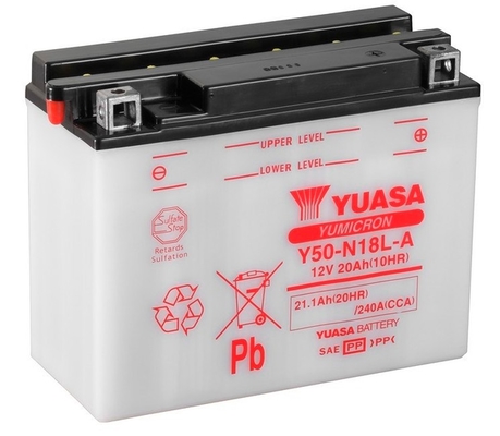 Yuasa Y50-N18L-A Motorcycle Battery