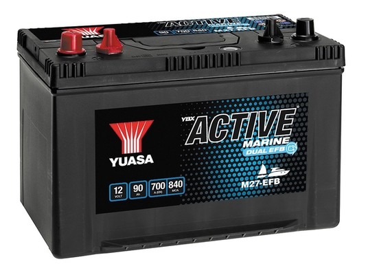 Yuasa M27-EFB EFB Marine Leisure Battery