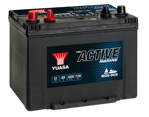 Yuasa M26-80S Marine Leisure Battery