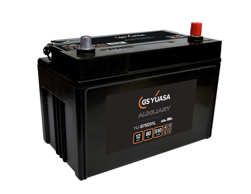 Yuasa HJ-S75D31L AGM Auxiliary Battery