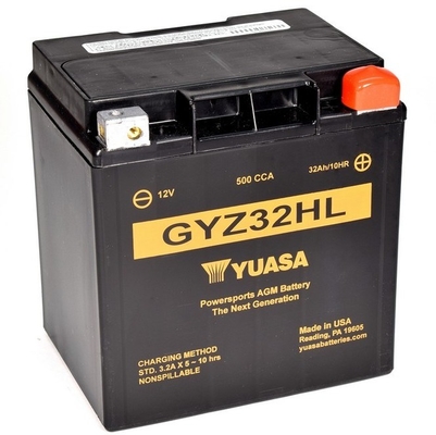 Yuasa GYZ32HL AGM Motorcycle Battery