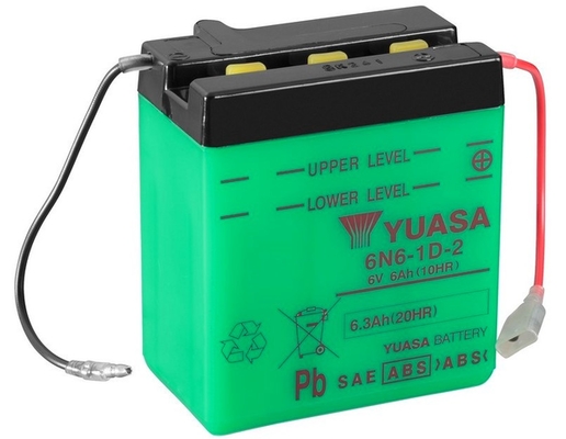 Yuasa 6N6-1D-2 6V Motorcycle Battery