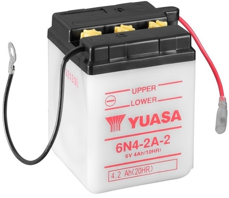 Yuasa 6N4-2A-2 6V Motorcycle Battery