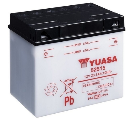 Yuasa 52515 Motorcycle Battery