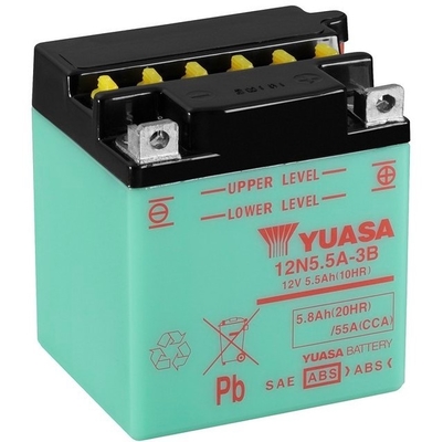 Yuasa 12N5.5A-3B Motorcycle Battery