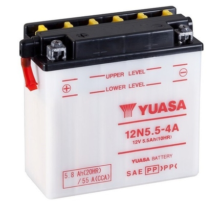 Yuasa 12N5.5-4A Motorcycle Battery