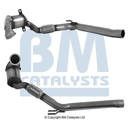 BM Cats Catalytic Converter Type Approved + Fitting Kit BM92099HK [PM2414499]