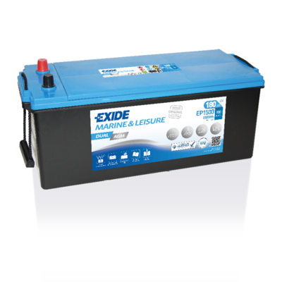 Exide EP1500 AGM Marine Leisure Battery