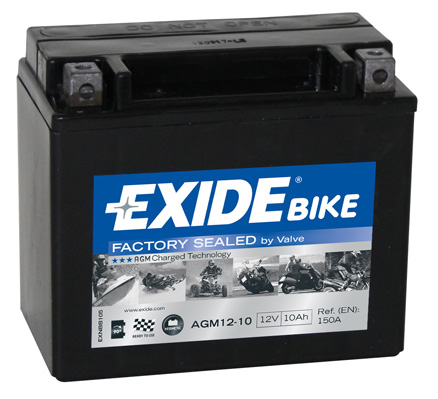 Exide AGM12-10 Car Battery