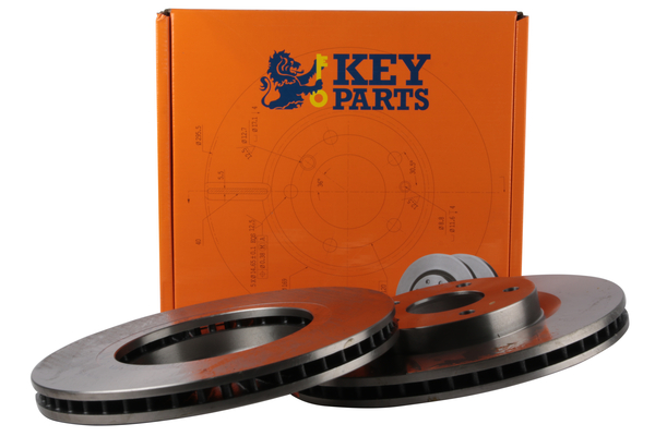 Key Parts 2x Brake Discs Pair Vented Front KBD4657 [PM1873460]