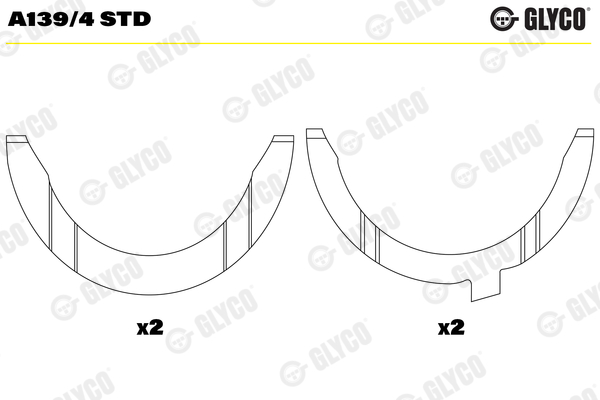 Glyco A139/4 STD