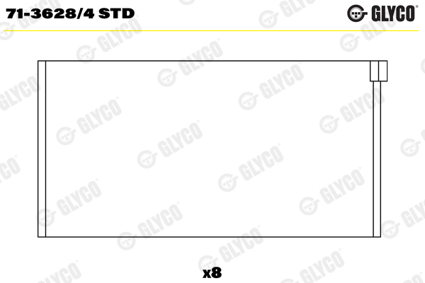 Glyco 71-3628/4 STD