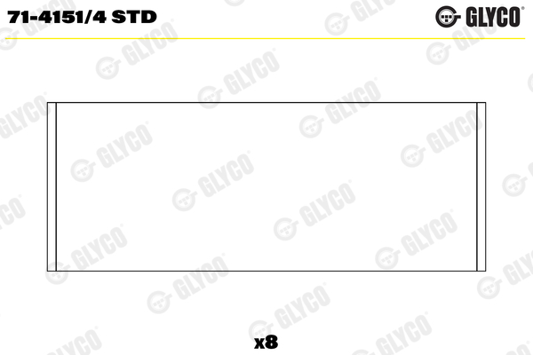 Glyco 71-4151/4 STD