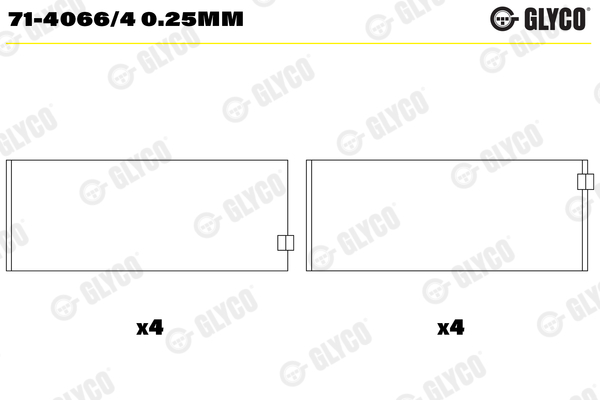 Glyco 71-4066/4 0.25MM